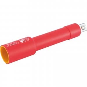 Image of Draper 1/2" Drive VDE Fully Insulated Socket Extension Bar 1/2" 125mm