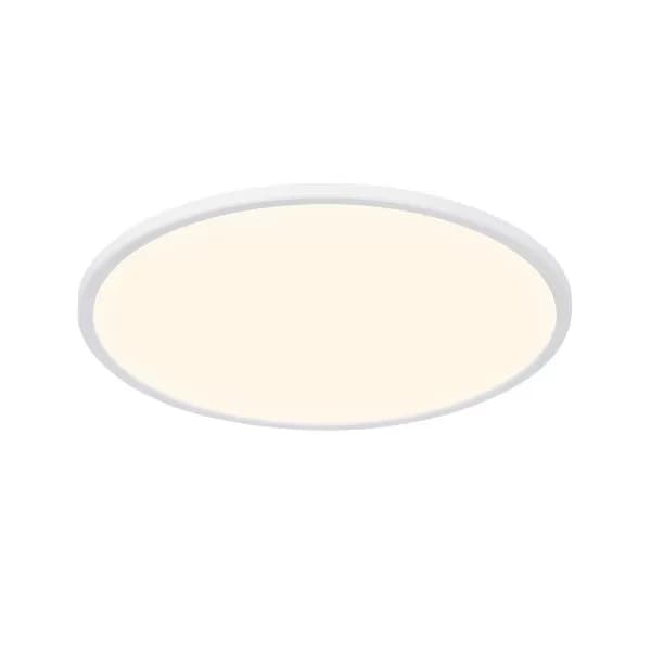 Image of Oja Integrated LED Semi Flush Light White 3000/4000K
