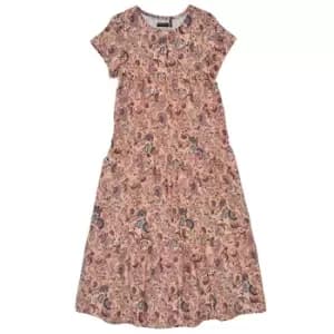 Image of Ikks XS30042-32-J Girls Childrens Long Dress in Multicolour - Sizes 10 years,12 years