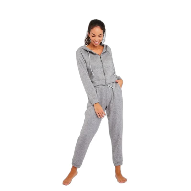 Image of banana moon Womens joggers Banana Moon Quick Creamy Gris Female S