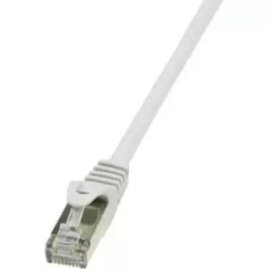 Image of LogiLink CP2072S RJ45 Network cable, patch cable CAT 6 F/UTP 5m Grey incl. detent