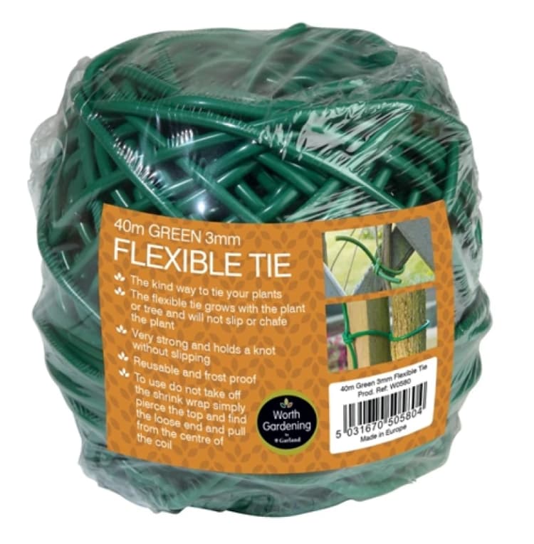 Image of Garland 40m Flexible Tie Green 3mm W0580