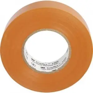 Image of 3M TEMFLEX150019X25OR Electrical tape Temflex 1500 Orange (L x W) 25 m x 19mm 25 m