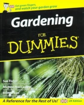 Image of Gardening for Dummies by Sue Fisher Paperback