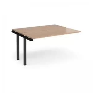 Image of Adapt sliding top add on unit single 1400mm x 1200mm - Black frame and