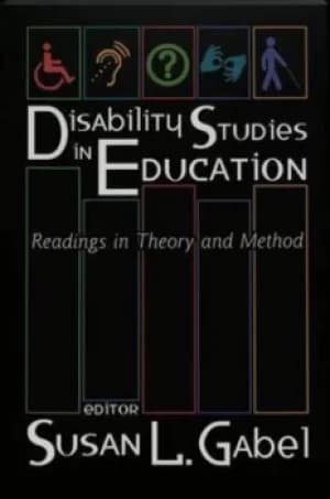 Image of Disability studies in education by Susan L Gabel