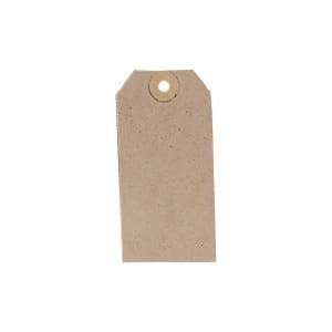 Image of Unstrung Tag 108mm x 54mm Buff 1 x Pack of 1000