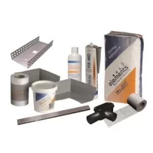 Image of Live Your Colour 600mm Tray Install and Drainage Kit