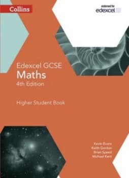Image of Edexcel Gcse Maths Higher Student Book by Kevin Evans Paperback