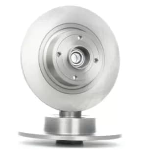 Image of RIDEX Brake disc Solid 82B0704 Brake rotor,Brake discs RENAULT,SCENIC II (JM0/1_),MEGANE II Kombi (KM0/1_),GRAND SCENIC II (JM0/1_)