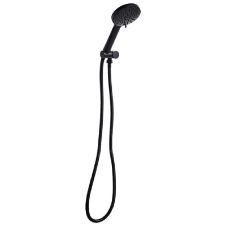 Image of Beliani Shower Head And Hose Kit Uchiza 5-Function Black