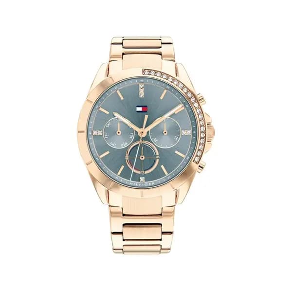 Image of Tommy Hilfiger 1782386 Kennedy Blue Dial Bracelet Watch - W95238