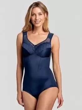 Image of Miss Mary of Sweden Non Wired Body With Light Shaping - Dark Blue, Dark Blue, Size 36C, Women