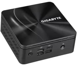 Image of Gigabyte GB-BRR5H-4500 PC/workstation barebone UCFF Black 4500U...
