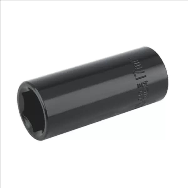 Image of Genuine SEALEY IS3817D Impact Socket 17mm Deep 3/8Sq Drive
