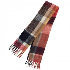 Image of Pieces Fran Large Scarf - Maritime Blue
