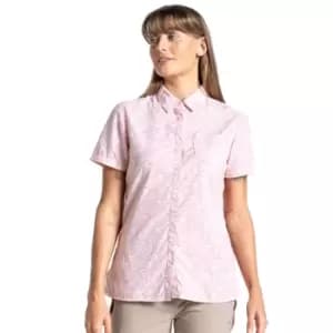 Image of Craghoppers Womens NosiLife Tillia Short Sleeve Shirt 12 - Bust 36' (91cm)