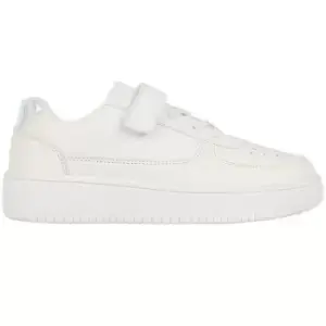 Image of Fabric Via Childrens Trainers - White