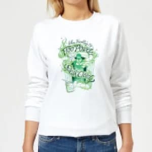 Image of Harry Potter Floo Powder Womens Sweatshirt - White - 3XL