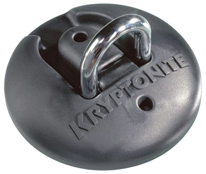 Image of Kryptonite Stronghold Ground Anchor - Sold Secure Diamond Black / Yellow