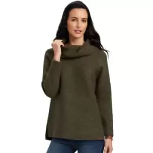 Image of Ariat Womens Three Chimney Sweater Earth Small