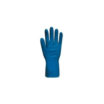 Image of 426 Optima - Blue Rubber Gloves 9-9.5 - Polyco