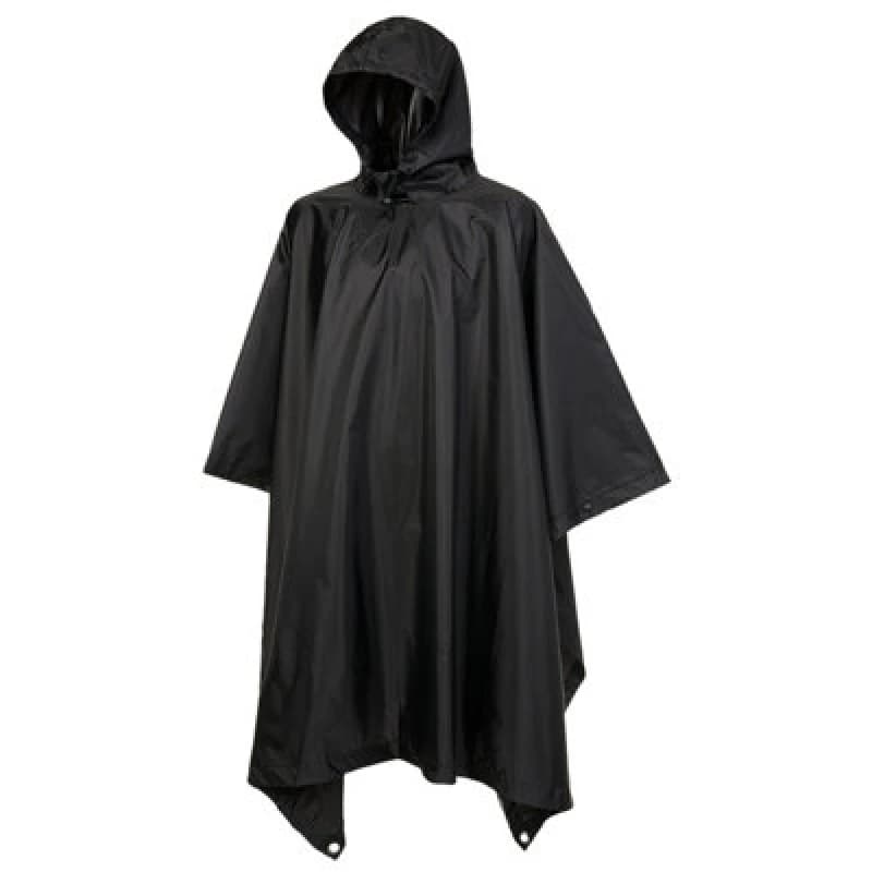 Image of Brandit Ripstop Poncho Rain-Cover Black