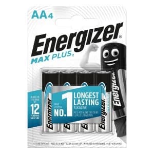 Image of Energizer Max Plus AAA Batteries 4 Pack