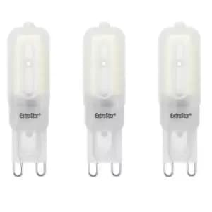 Image of 3.5W LED Mini Bulb G9, Daylight 6500K (pack of 3)