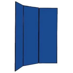 Image of Q-Connect Multi-Fold Jumbo Display System 2400x1800mm Blue FN2BLA6
