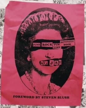 Image of The Punk Rock Fun Time Activity Book by Aye Jay Paperback
