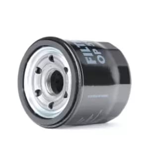 Image of FILTRON Oil filter OP 595 Engine oil filter FORD,RENAULT,HYUNDAI,Econovan Kastenwagen (KAA),Econovan (KBA, KCA),Clio III Schragheck (BR0/1, CR0/1)
