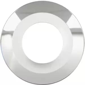 Image of Luceco F Type Bevelled Bezel - Brushed Steel