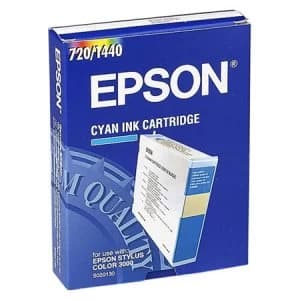 Image of Epson S020130 Cyan Ink Cartridge