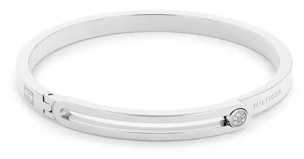 Image of Tommy Hilfiger 2780532 Minimal Stainless Steel Bangle Jewellery