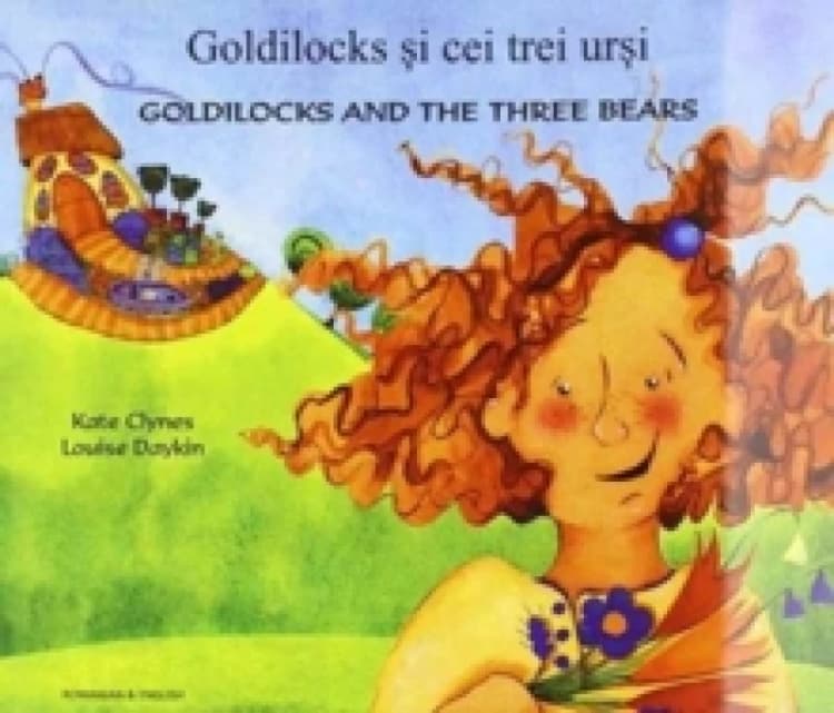 Image of Goldilocks & the Three Bears in Romanian & English Paperback / softback
