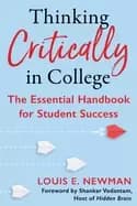 Image of thinking critically in college the essential handbook for student success