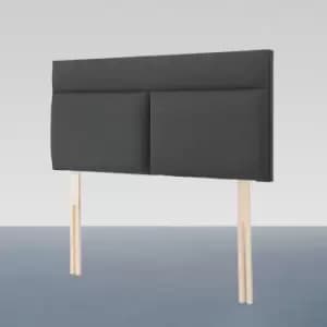 Image of Airsprung 135Cm Double Harptree Linoso Charcoal Headboard