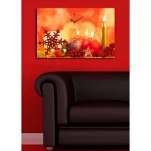 Image of YYCS-2 Multicolor Decorative Canvas Wall Clock