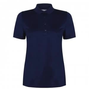 Image of Callaway Solid Polo Shirt Ladies - Peacoat