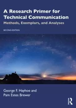 Image of A Research Primer for Technical CommunicationMethods Exemplars and Analyses