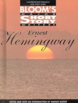 Image of Ernest Hemingway by Harold Bloom Hardback