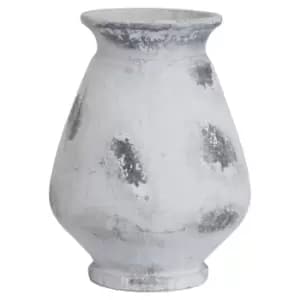 Image of Naxos Large Antique White Vase