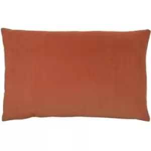 Image of Contra Velvet Cushion Brick, Brick / 40 x 60cm / Cover Only
