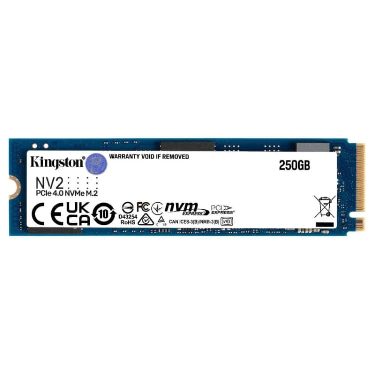 Image of SSD Int 250GB NV2 PCIe NVMe