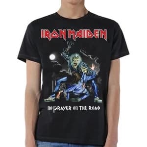 Image of Iron Maiden - No Prayer On The Road Unisex Large T-Shirt - Black