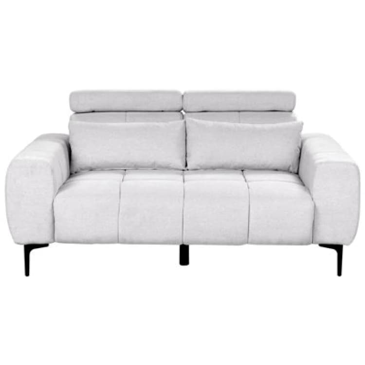 Image of Beliani Sofa 2 Seater Vegamo Fabric Grey
