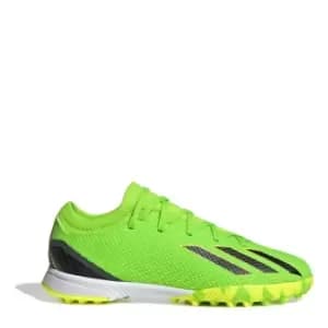 Image of adidas X Ghosted .3 Junior Astro Turf Trainers - Green