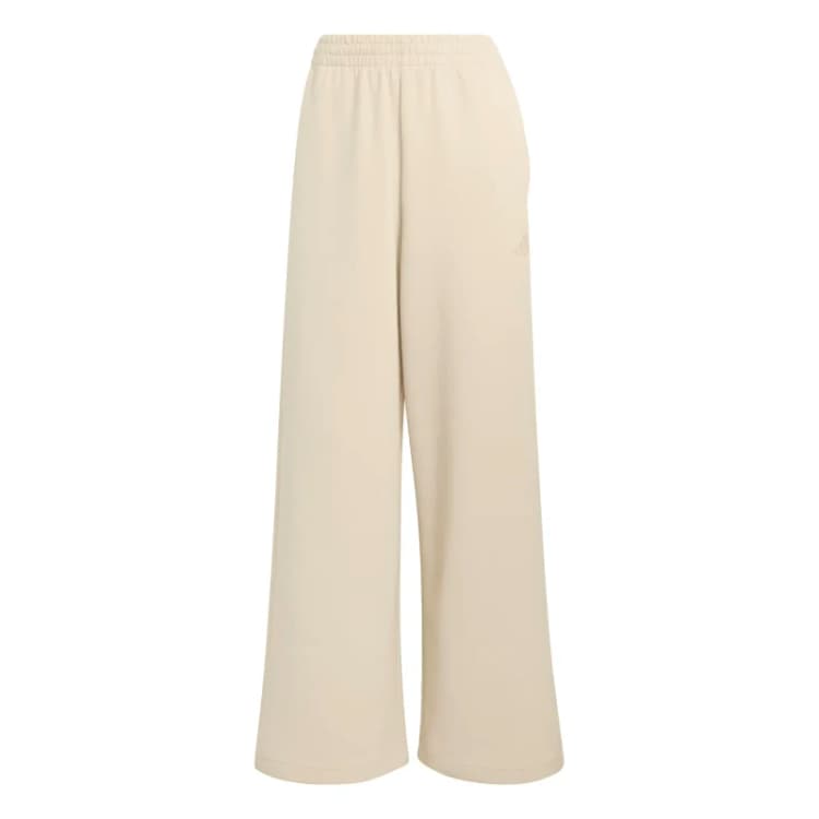 Image of Adidas Womens straight leg joggers adidas Soft Lux Beige Female S