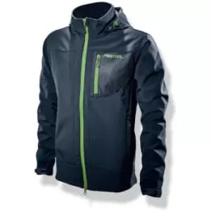 Image of Soft shell jacket. Mens - xxl - Blue - Festool